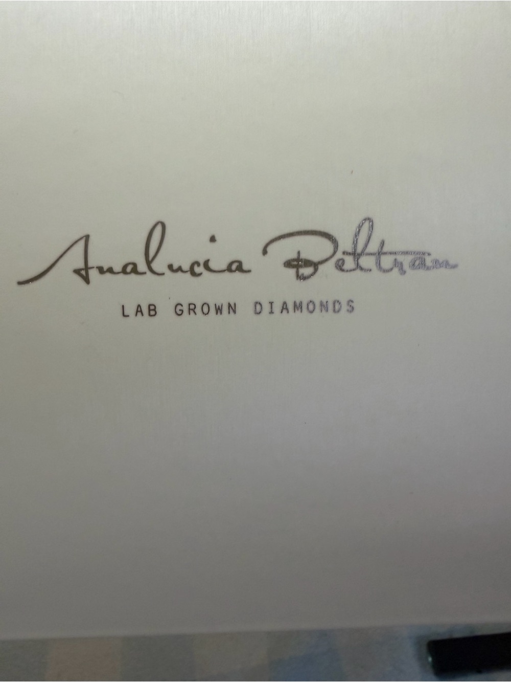 Analucia Beltrán Lab Grown Diamond empress necklace